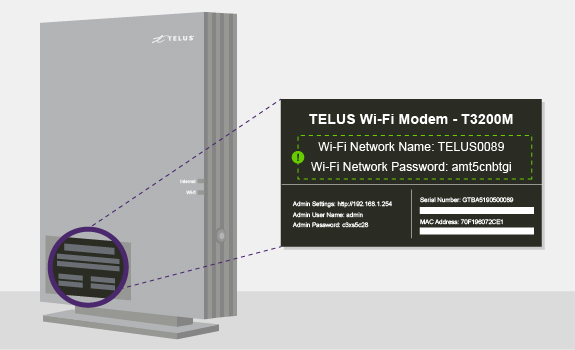 Récupérer Le Mot De Passe De Votre Réseau Wi Fi Actiontec T3200m Soutien Internet Telus Québec 4351